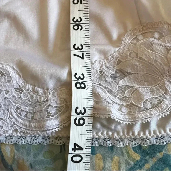 Wondermade vintage white lace nighty chamises size medium - Picture 8 of 10